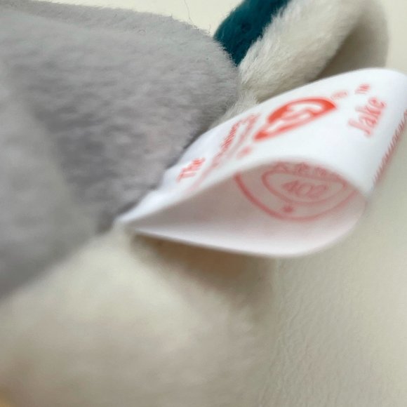 RARE Beanie Baby Jake The Mallard Drake Duck 1997 - Picture 8 of 8